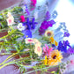 Edible flower mix suitable for pressing